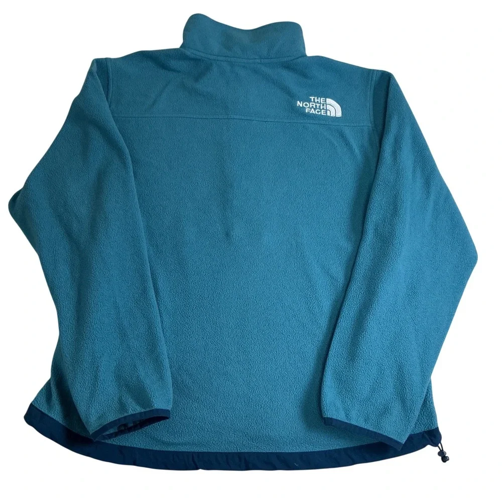 The North Face TKA Kataka Fleece Mens Large Blue NF0A52ZY Quarter Zip